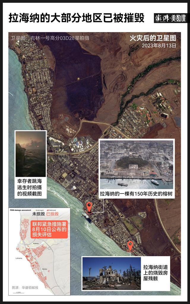 图解｜遇难人数已升至111人，毛伊岛大火是怎么发生的？