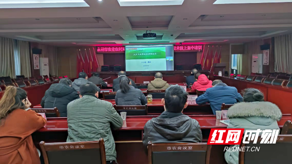 永州市农业农村局组织大豆玉米带状复合种植技术线上培训