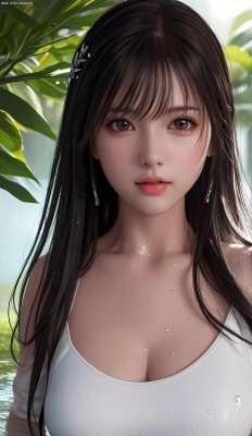 描写美女出浴后的句子(太惊艳了，雨中的美人，颜值无法用言语来形容完美，配诗一首)