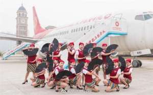 美女空姐热舞(美翻了空姐版《沧海一声笑》舞蹈片花来袭)