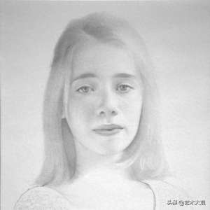 美女素描图片大全图片大全(英国女艺术家南希·弗莱彻人物肖像素描专辑 ​​​)