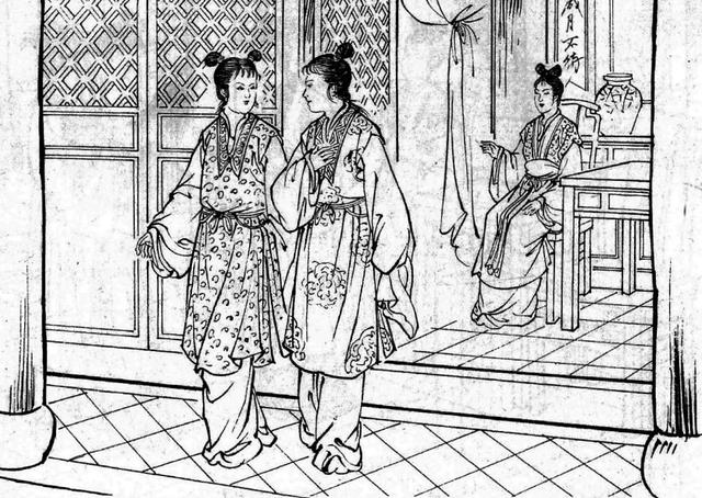 学生偷窥隔壁寡妇洗澡，第二天身边围绕了一群美女