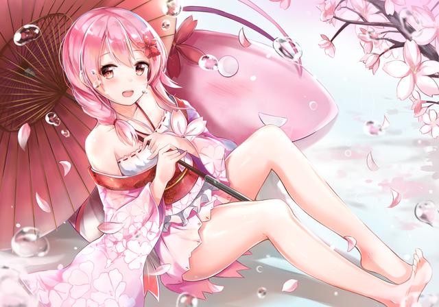 那些动漫中的人物光着脚丫会是怎样？蕾姆、初音、妮可、小埋