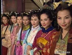 美女陈琪(TVB剧集《洛神》中的天然美女们，美的各具姿态，看着舒心惬意)