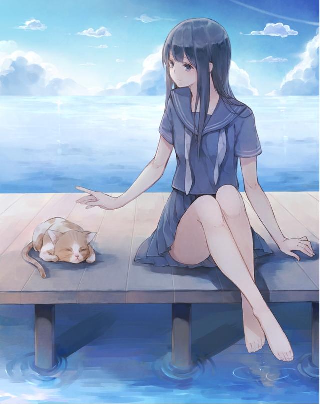 那些动漫中的人物光着脚丫会是怎样？蕾姆、初音、妮可、小埋