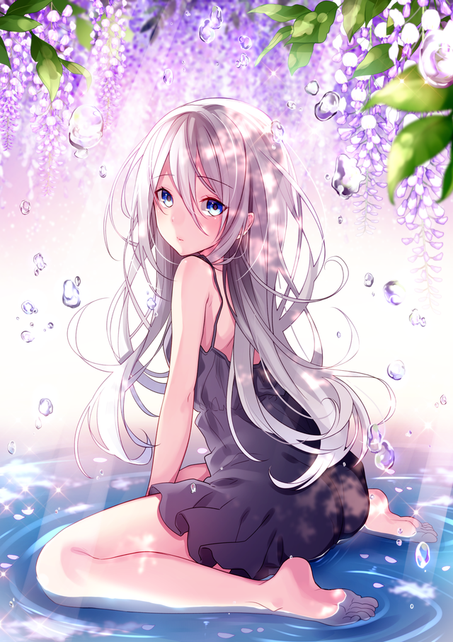 那些动漫中的人物光着脚丫会是怎样？蕾姆、初音、妮可、小埋