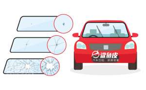 汽车玻璃裂痕修复(汽车玻璃裂了什么情况才应该修复或更换？具体分析)